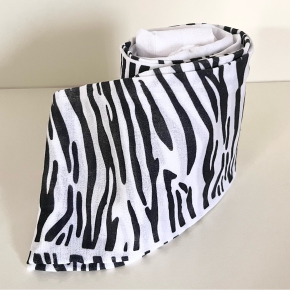 Accessories - NWOT Zebra print stockings